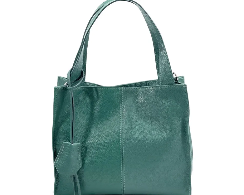 Zoe Leather Shoulder Bag*Florence Discount