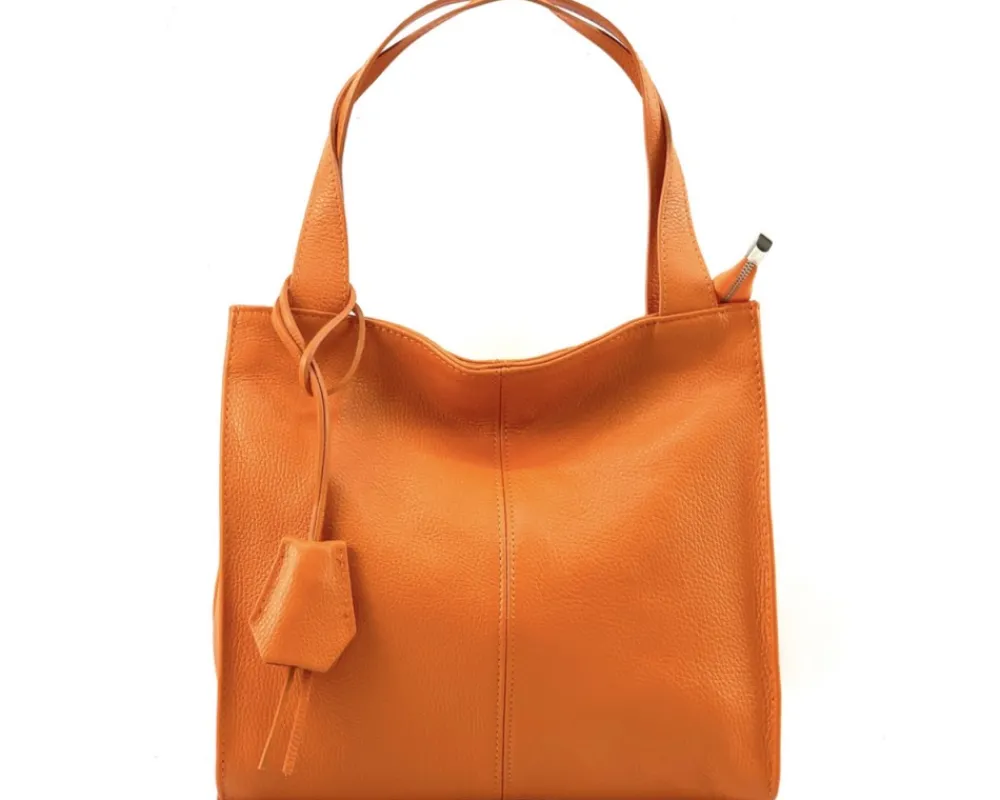 Zoe Leather Shoulder Bag*Florence Discount