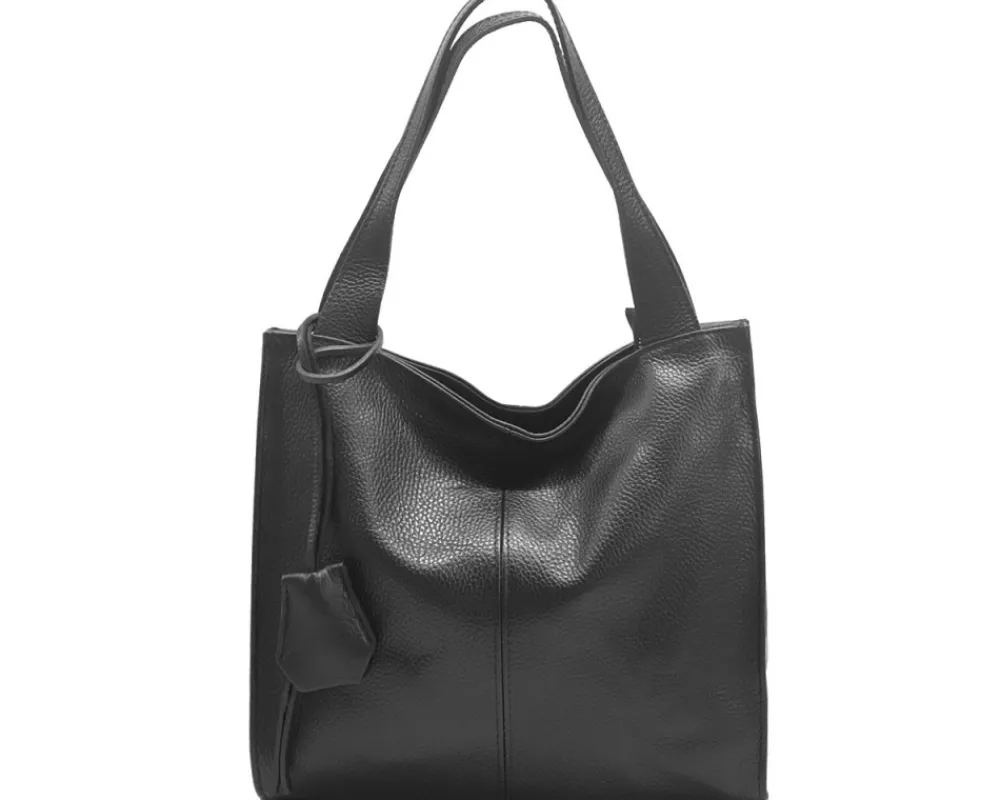 Zoe Leather Shoulder Bag*Florence Discount