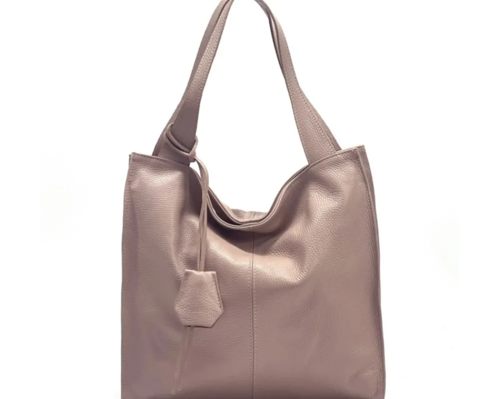 Zoe Leather Shoulder Bag*Florence Discount