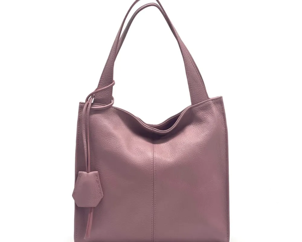 Zoe Leather Shoulder Bag*Florence Discount