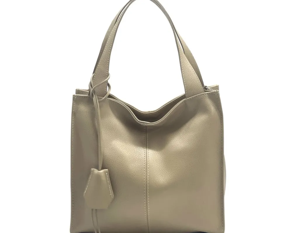 Zoe Leather Shoulder Bag*Florence Discount